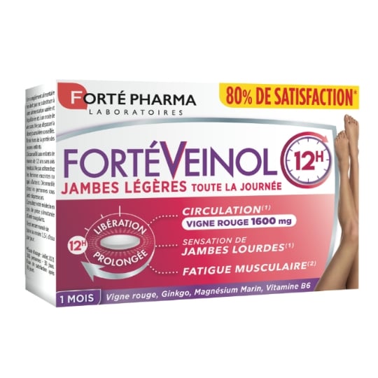 Complément alimentaire Jambes Lourdes Circulation Sanguine FORTE PHARMA