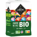 Farine de blé semi complète T110 bio