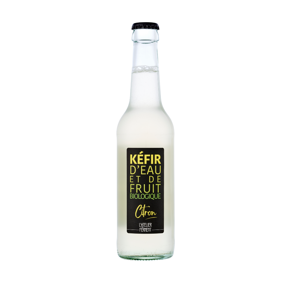 Kéfir d'eau et de fruit citron bio