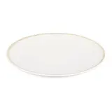 Collection Linea Assiette plate 21cm beige Linea, 1 pièce