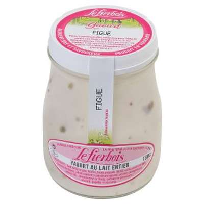 Yaourt figue, Fierbois (180 g)