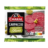 Carpaccio et son concassé d'olives CHARAL - 230g