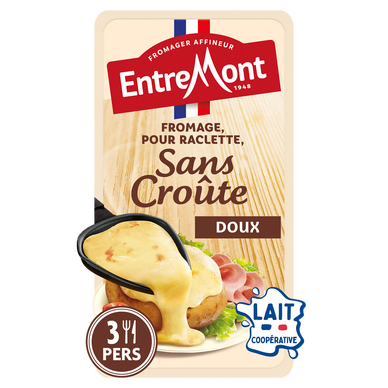 Fromage à Raclette sans croûte ENTREMONT - 350g