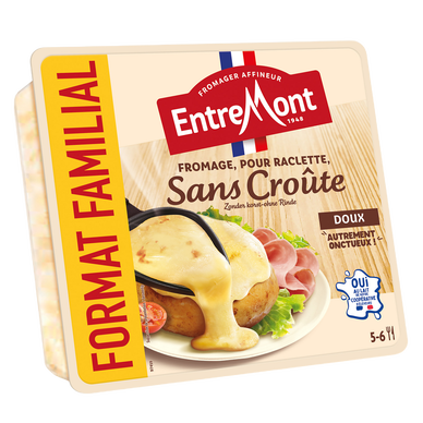 Fromage à Raclette sans croûte ENTREMONT - 700g