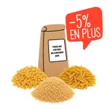 Panier trio de pâtes blanches bio La Fourche