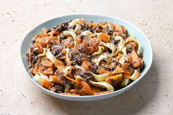 Tagliatelles au bœuf braisé & carottes, Frichti (400 g)