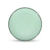 Collection Duo Assiette plate 18xH2,5cm green Duo, 1 pièce