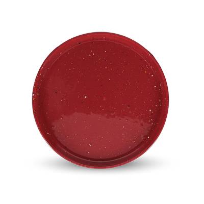 Collection Fika Assiette plate 20,5cm burgundy Fika, 1 pièce