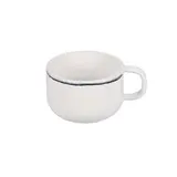 Collection Fade Tasse 22cl black rim Fade, 1 pièce
