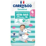 Couches peaux sensisibles T4/ 7-18 kg, Carryboo Sensitive (44 couches)