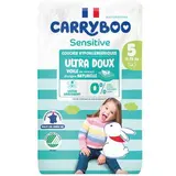 Couches  peaux sensisibles T5/12-25kg, jumbo, Carryboo Sensitive (40 couches)