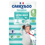 Couches peaux sensisibles T6/16-30kg, Carryboo Sensitive (34 couches)