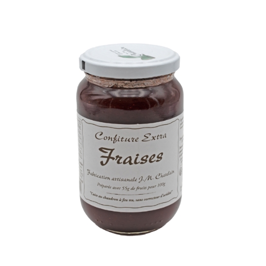 Confiture Fraises CONFITURERIE JM CHATELAIN