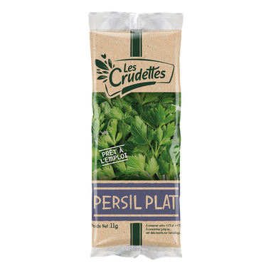 Persil plat LES CRUDETTES - Barquette 11g