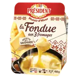 Fondue aux 3 fromages PRESIDENT - 450g