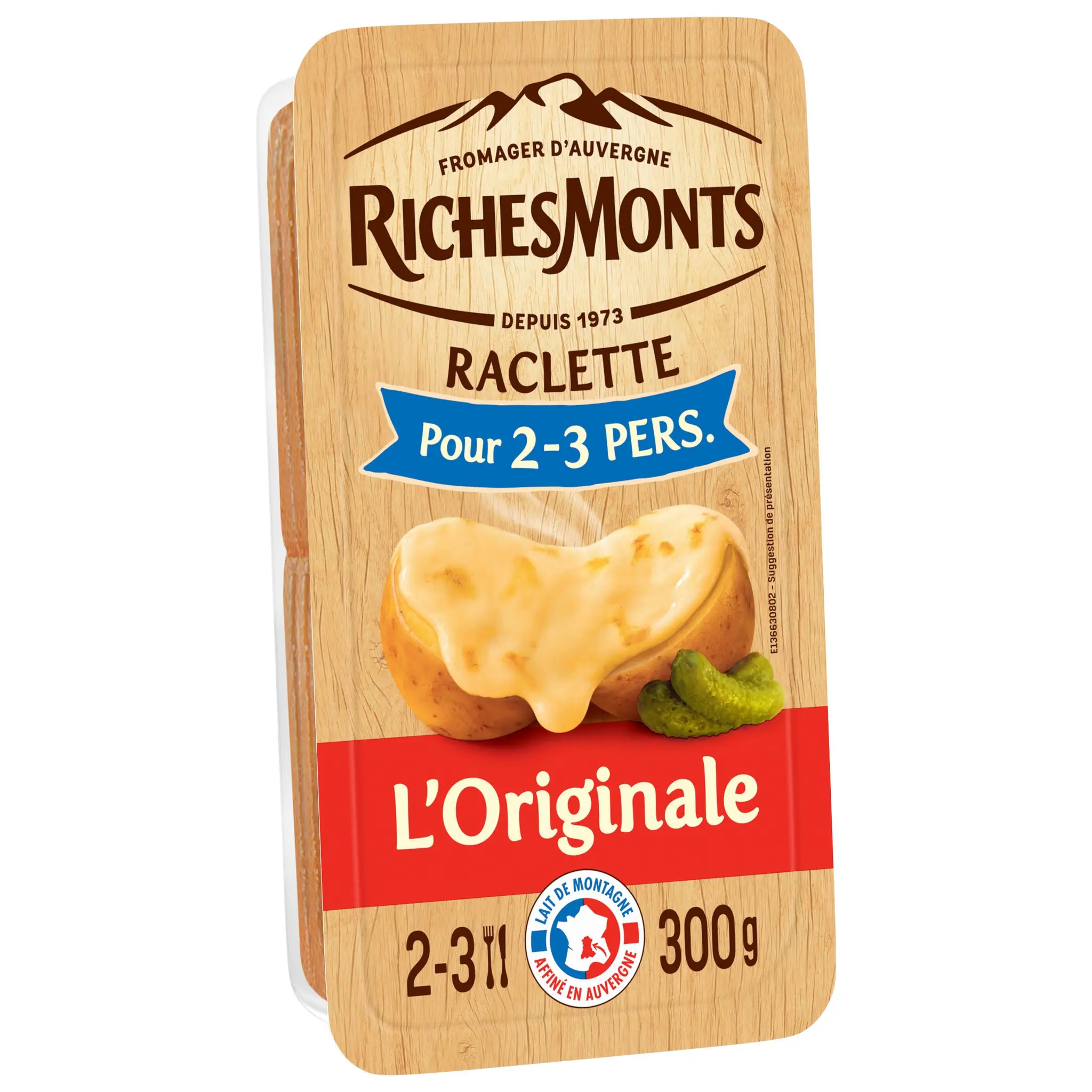 RICHESMONTS Fromage à raclette lover classique