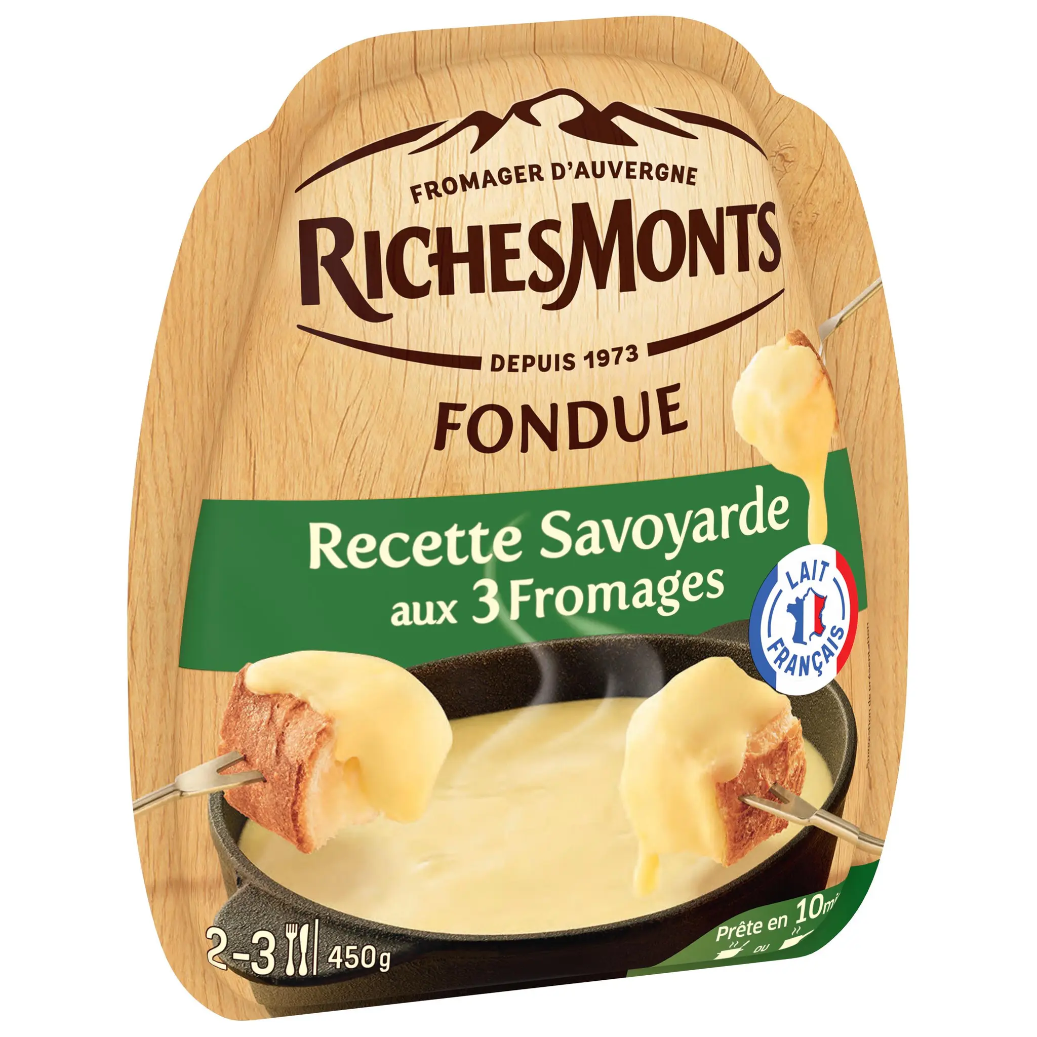 RICHESMONTS Fondue savoyarde aux 3 fromages