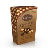 CAFFAREL Bonbons piemonte au chocolat noir gianduja et noisettes