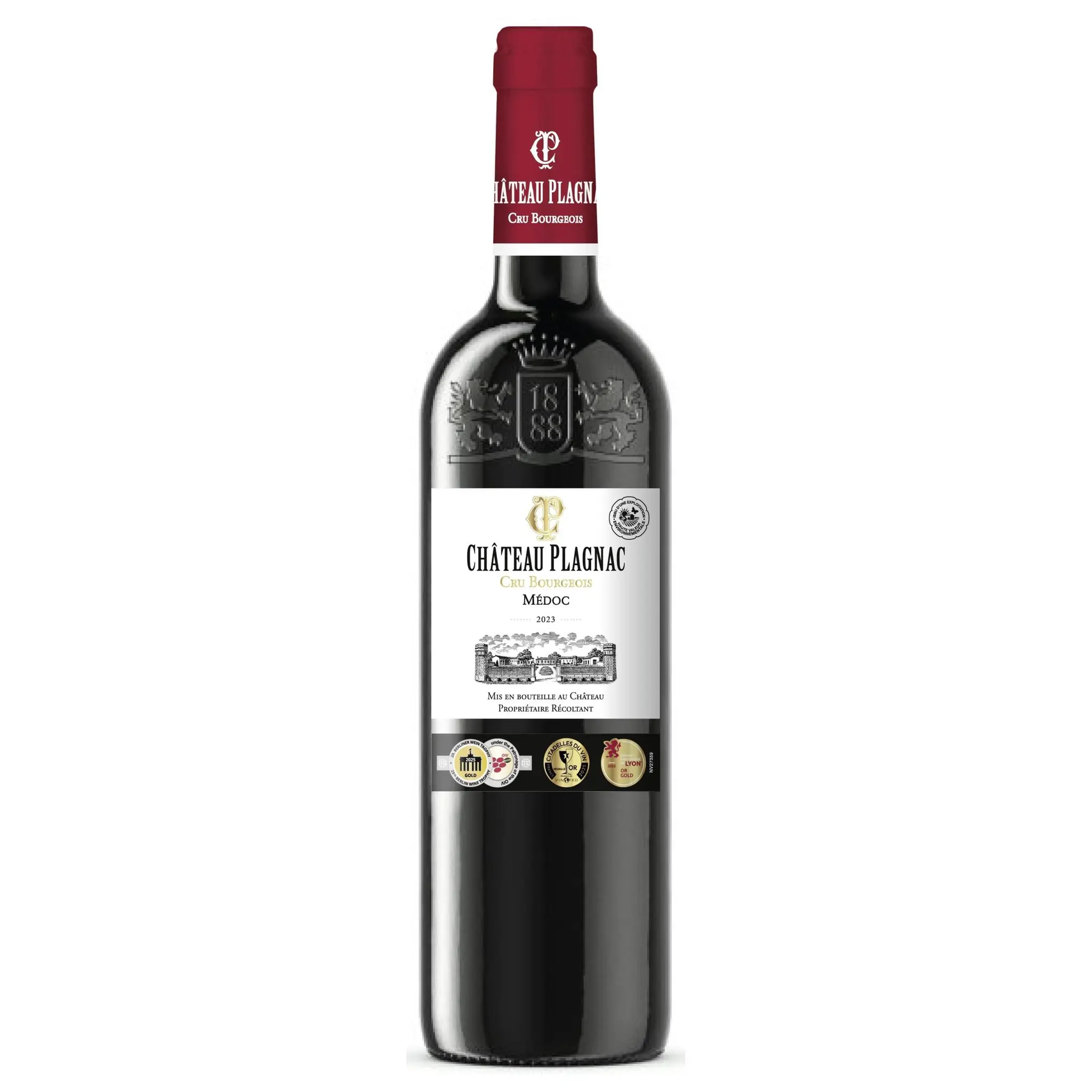 AOP Médoc Cru Bourgeois Château Plagnac rouge