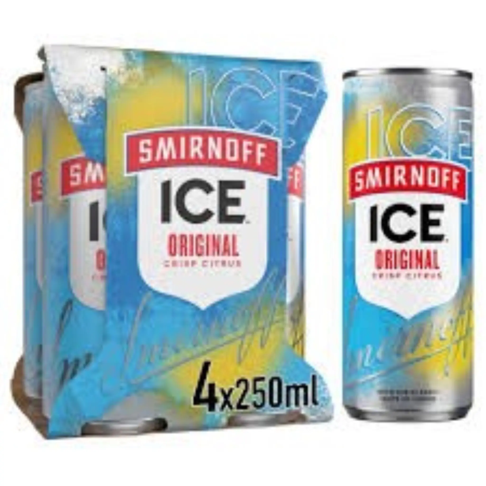 SMIRNOFF Ice citron 4% Boîte