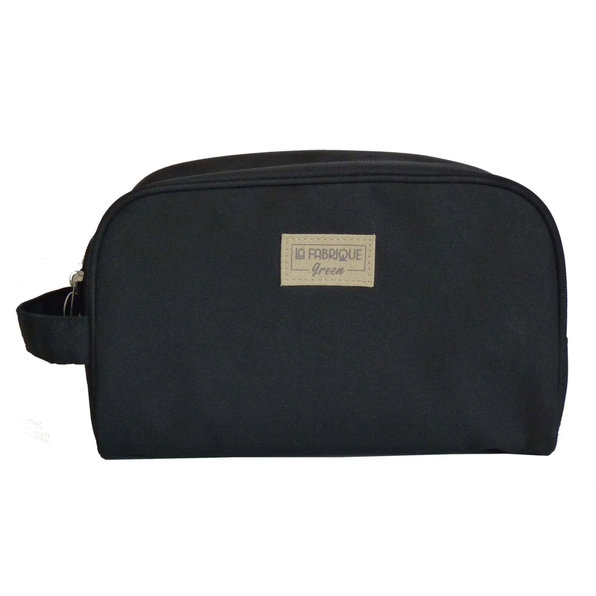 LA FABRIQUE Green trousse de toilette noire