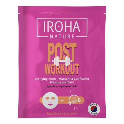 Masque tissu Post Workout, IROHA (x 1)