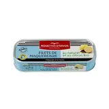 Les Mouettes d'Arvor Filets de maquereaux au naturel et au citron bio en conserve, 95g