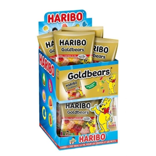 Gold Bears 40 Gr  30 Sachets  Haribo HARIBO