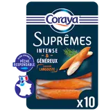Bâtonnets Surimi suprême goût langouste CORAYA - x10 - 156g