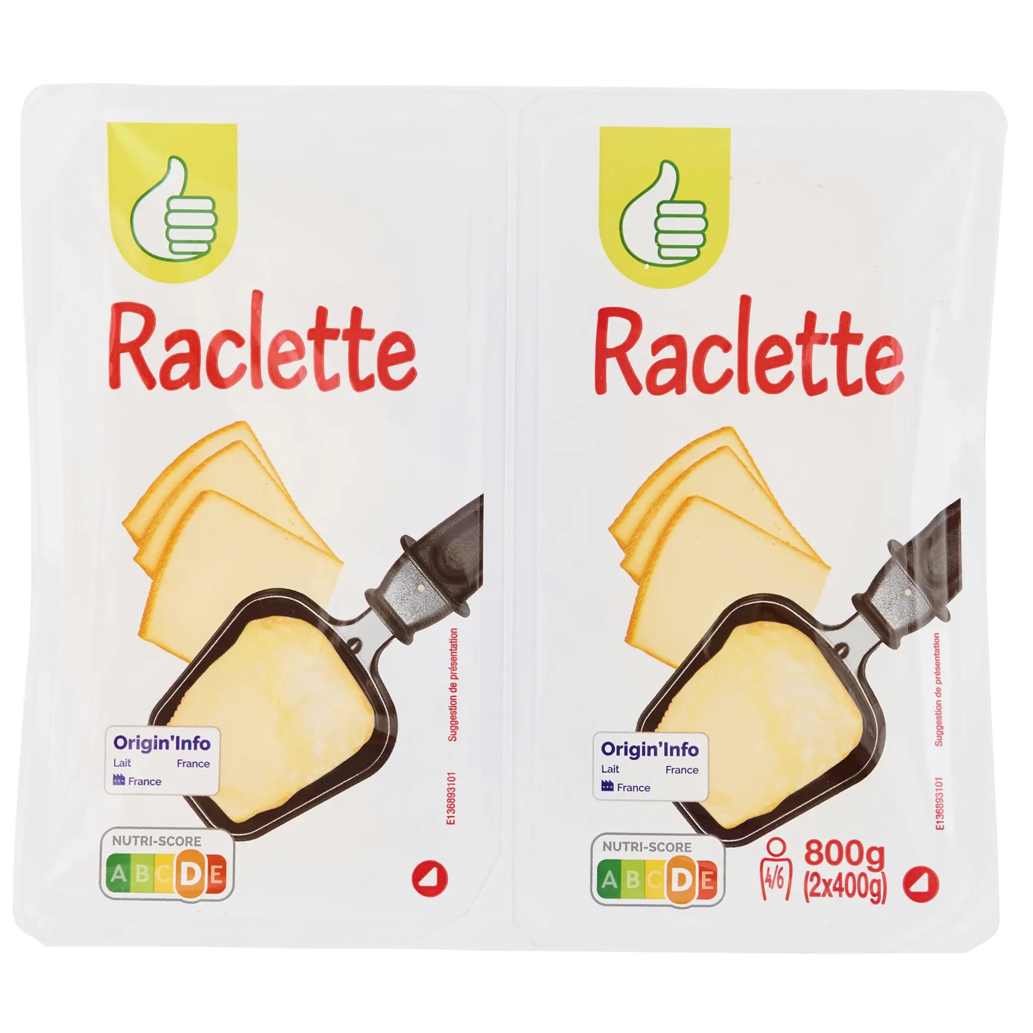 POUCE Raclette nature