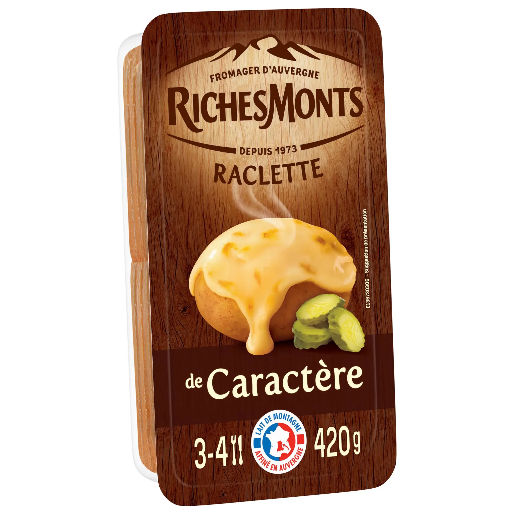RICHESMONTS Fromage à raclette de caractère