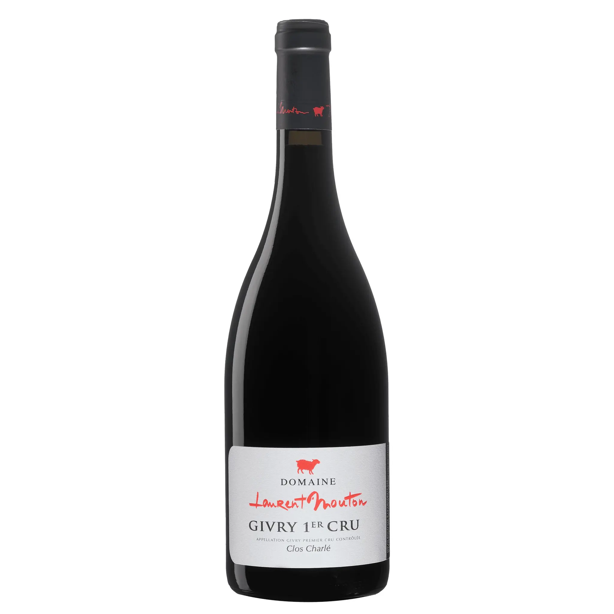AOP Givry 1er cru domaine Laurent Mouton rouge 2023 clos Charle