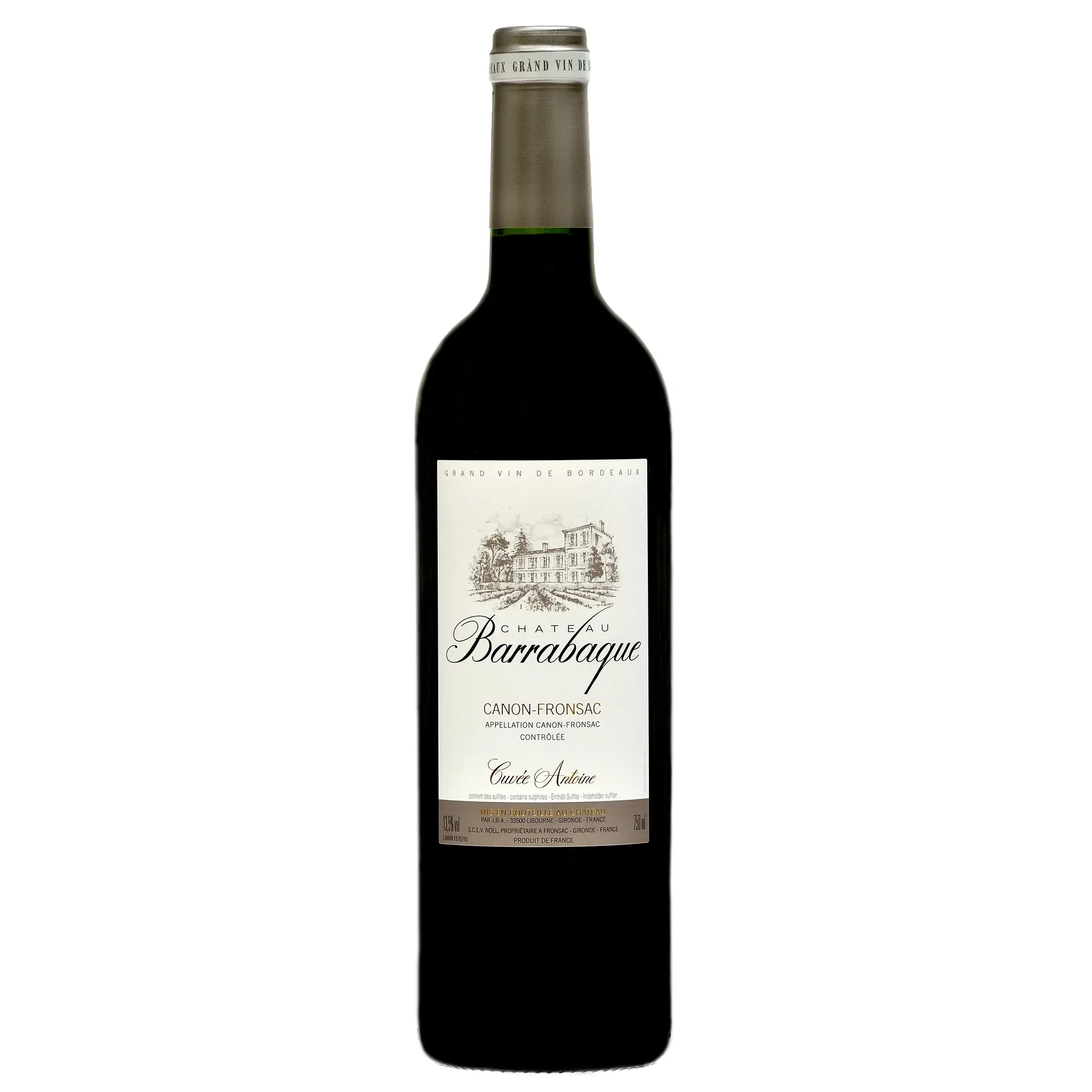 AOP Canon Fronsac Château Barrabaque rouge