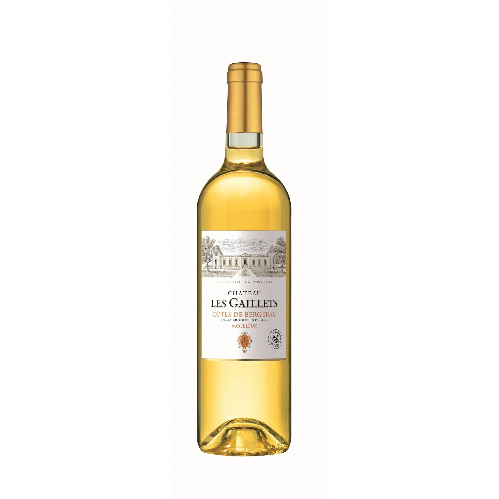 AOP Côtes de Bergerac Moelleux Château les Gaillets Blanc HVE