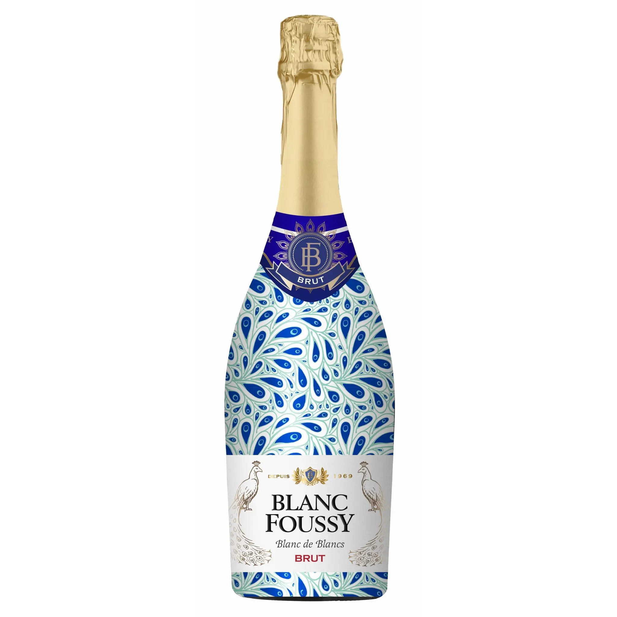 BLANC FOUSSY Vin mousseux Blanc de blancs brut