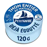 Thon au naturel msc PETIT NAVIRE 120g