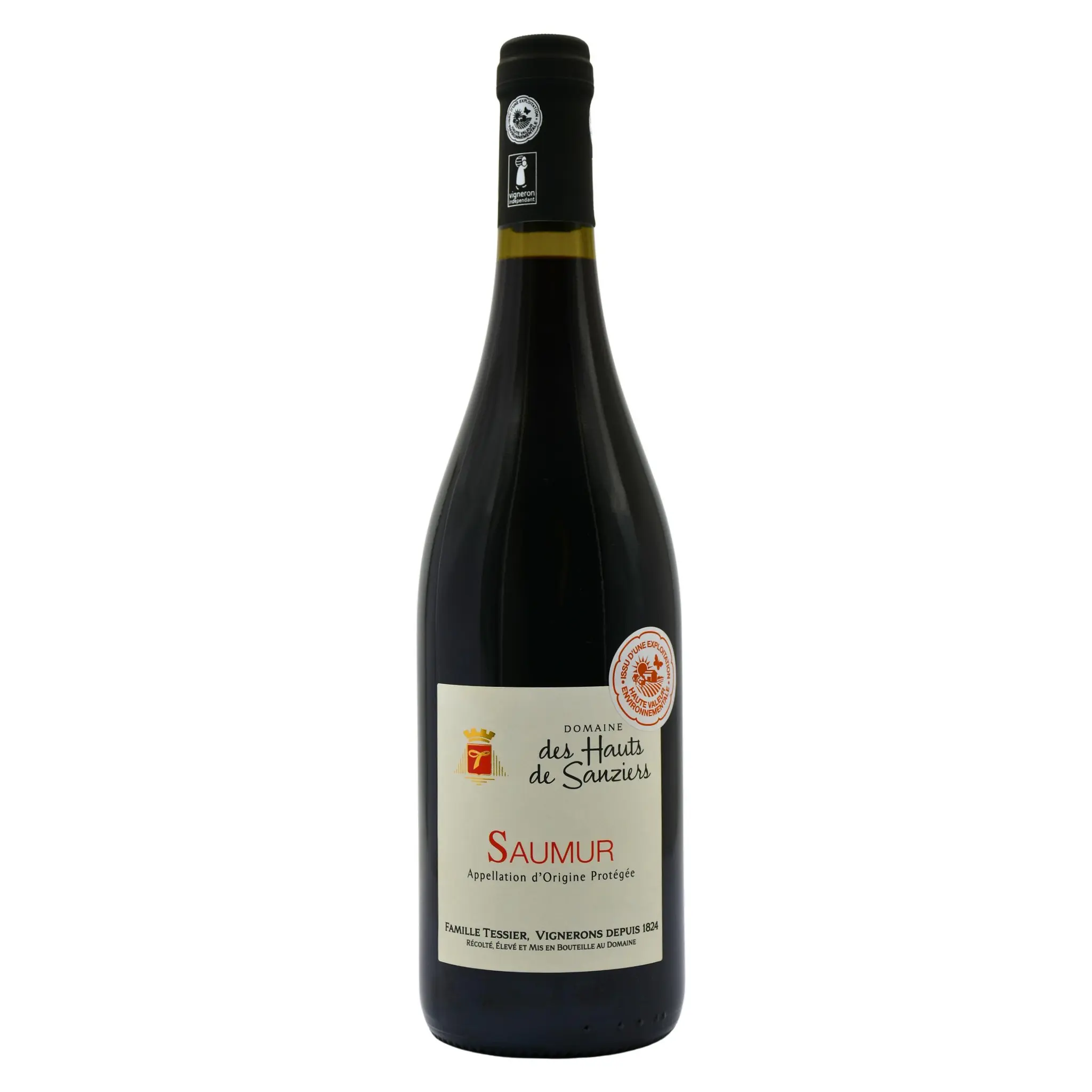AOP Saumur Domaine des hautes de Sanziers rouge