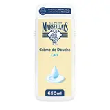 Crème de douche extra doux au lait, Le Petit Marseillais (650 ml)