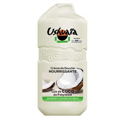 Crème douche nourrissante de coco polynésie, Ushuaia (280 ml)