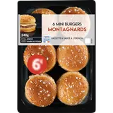 Mini burgers montagnards boeuf français raclette sauce oignon, 6pièces, 240g