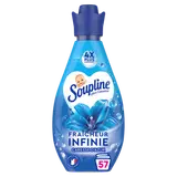 Adoucissant SOUPLINE Ultra concentré Fresh Azur 57 lavages 740ml