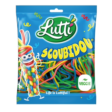 Bonbon Scoubidou Fruits LUTTI, 226G
