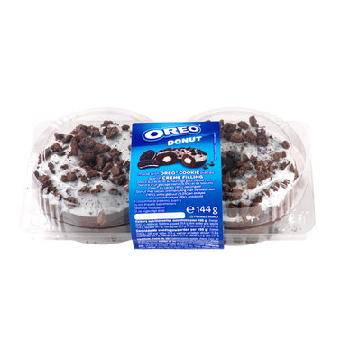 Donut Oréo, décongelé, 2 pièces, 140g