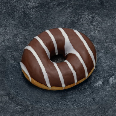 Donut Simpsons brown, décongelé, blister, 4 pièces, 220g