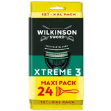 Rasoirs Jetables Xtreme 3 Sensitive Comfort WILKINSON - x12 Lot de 2