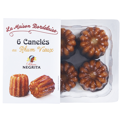 Canelés de Bordeaux, 6x60g