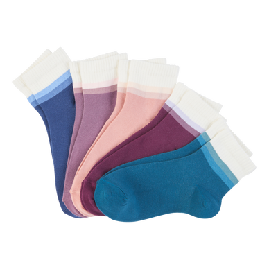 Lot de 5 paires de socquettes femme