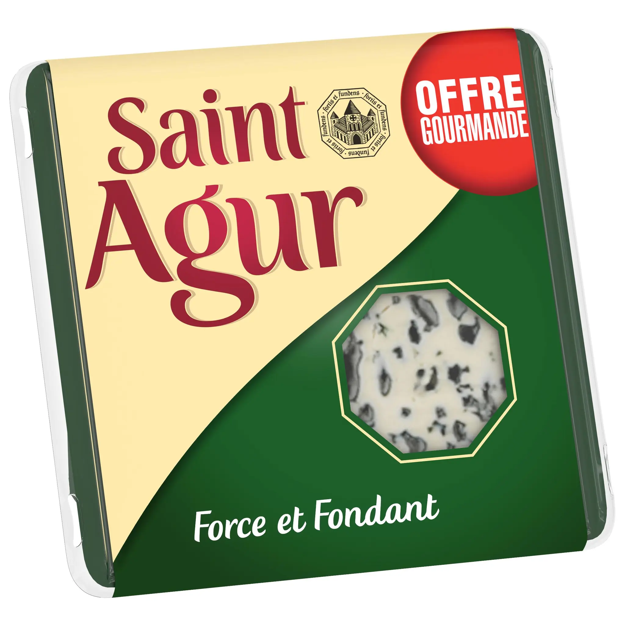 SAINT AGUR Fromage à pate persillée