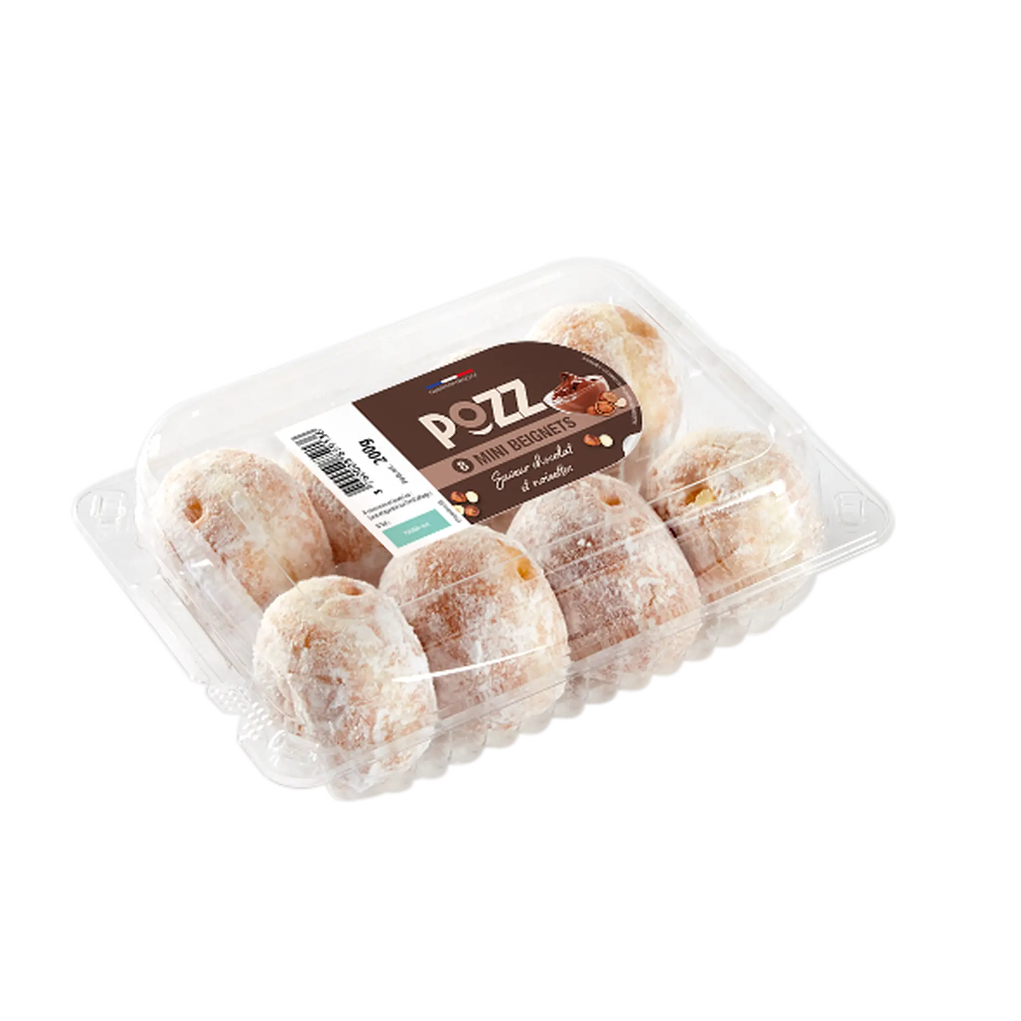 MON PÂTISSIER Mini beignets chocolat noisettes blister