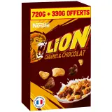 LION Céréales au caramel et au chocolat